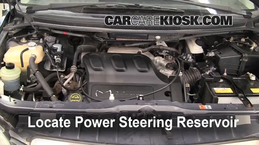 2006 Mazda MPV LX 3.0L V6 Power Steering Fluid